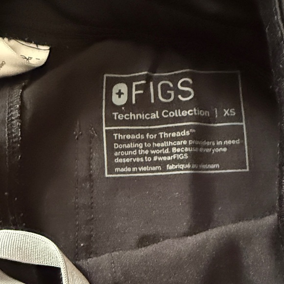 Figs high waisted yola skinny scrub pant - Picture 2 of 2